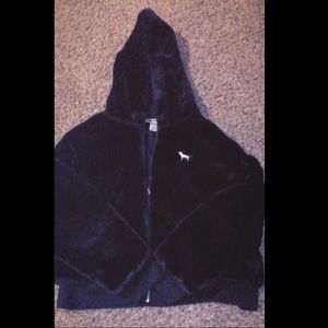Victoria Secret PINK FAUX FUR JACKET